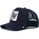 marineblaue-trucker-kappe-fuchs-the-silver-fox-the-farm-von-goorin-bros