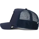 marineblaue-trucker-kappe-fuchs-the-silver-fox-the-farm-von-goorin-bros