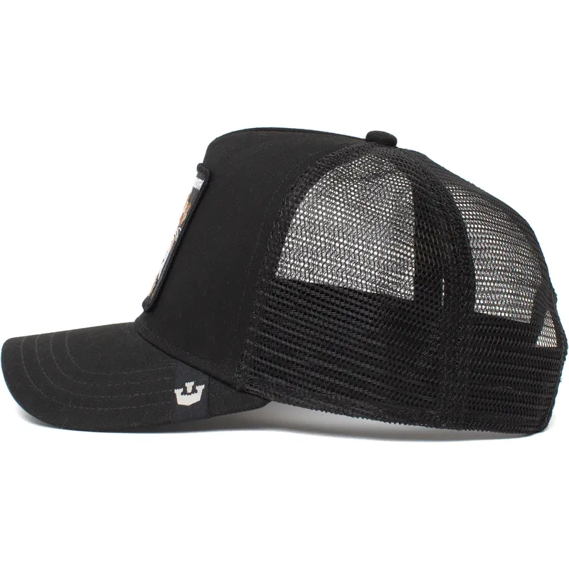 cepice-zaoblena-cerna-snapback-sable-the-sabertooth-tiger-the-farm-goorin-bros cepice-zaoblena-cerna-snapback-sable-the-sabertooth-tiger-the-farm-goorin-bros