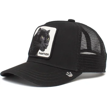 schwarze-trucker-kappe-fur-kinder-panther-panther-cub-the-farm-von-goorin-bros