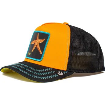 goorin-bros-baby-i-m-a-star-seestern-orange-schwarze-trucker-kappe-the-farm