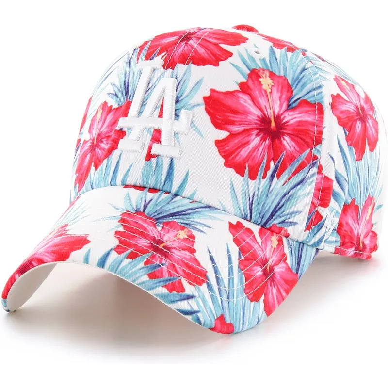 cepice-zaoblena-vicebarevna-nastavitelny-clean-up-sharon-los-angeles-dodgers-mlb-47-brand