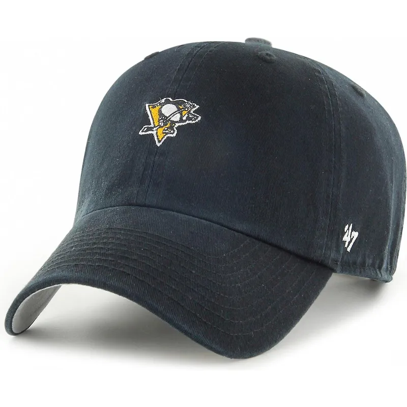 cepice-zaoblena-cerna-nastavitelny-clean-up-base-runner-pittsburgh-penguins-nhl-47-brand