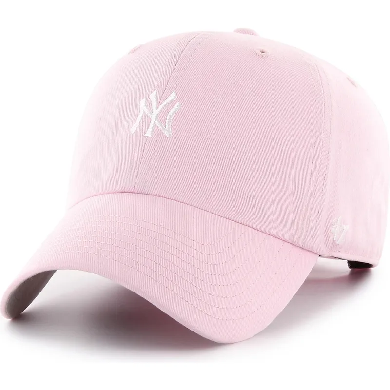 cepice-zaoblena-ruzova-nastavitelny-clean-up-base-runner-new-york-yankees-mlb-47-brand