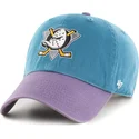 verstellbare-zweifarbige-blaue-und-violette-kappe-clean-up-der-anaheim-ducks-nhl-von-47-brand