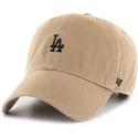cepice-zaoblena-hneda-nastavitelny-clean-up-base-runner-los-angeles-dodgers-mlb-47-brand