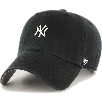Cap zaoblená black adjustable strap Clean Up Base Runner New York Yankees MLB 47 Brand