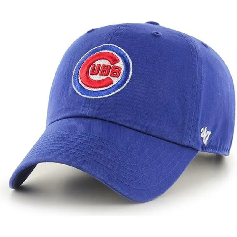 cepice-zaoblena-modra-nastavitelny-clean-up-chicago-cubs-mlb-47-brand