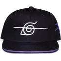 schwarze-flache-snapback-kappe-konoha-naruto-von-difuzed