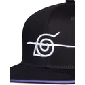 schwarze-flache-snapback-kappe-konoha-naruto-von-difuzed