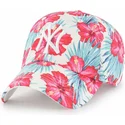 cepice-zaoblena-vicebarevna-nastavitelny-clean-up-sharon-new-york-yankees-mlb-47-brand