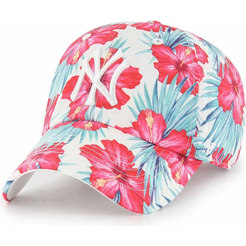 cepice-zaoblena-vicebarevna-nastavitelny-clean-up-sharon-new-york-yankees-mlb-47-brand