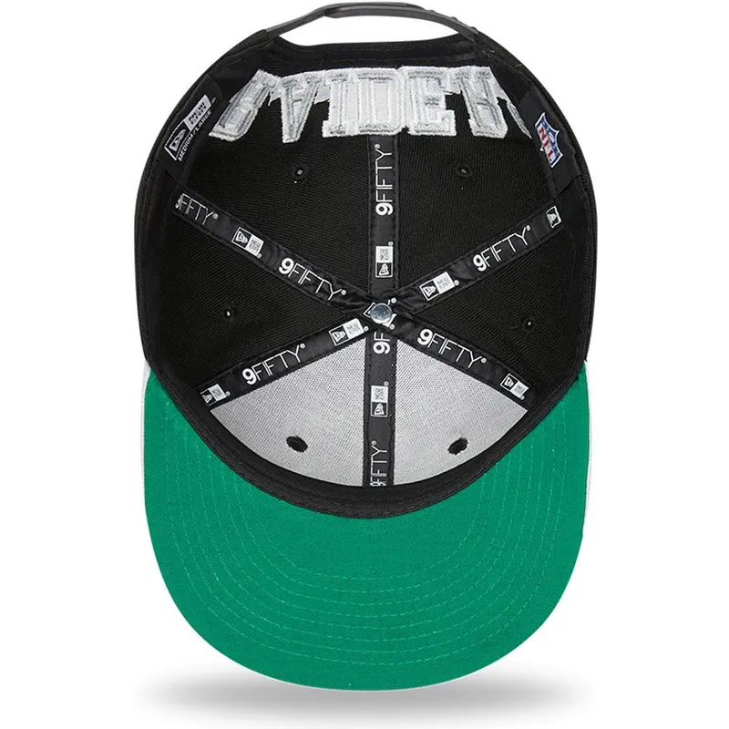 cepice-rovna-cerna-snapback-9fifty-team-arch-las-vegas-raiders-nfl-new-era