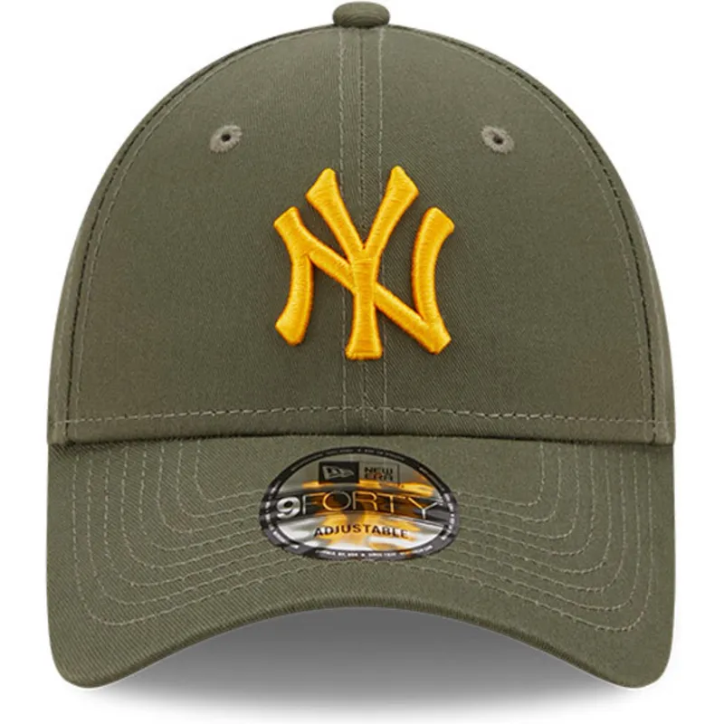 cepice-zaoblena-zelena-nastavitelny-9forty-league-essential-new-york-yankees-mlb-new-era