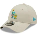 verstellbare-graue-9forty-camo-infill-cap-der-los-angeles-dodgers-mlb-von-new-era