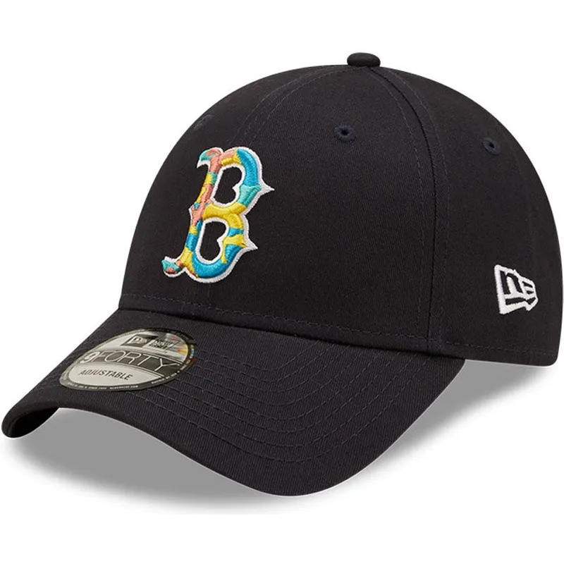 cepice-zaoblena-namornicka-modra-nastavitelny-9forty-camo-infill-boston-red-sox-mlb-new-era