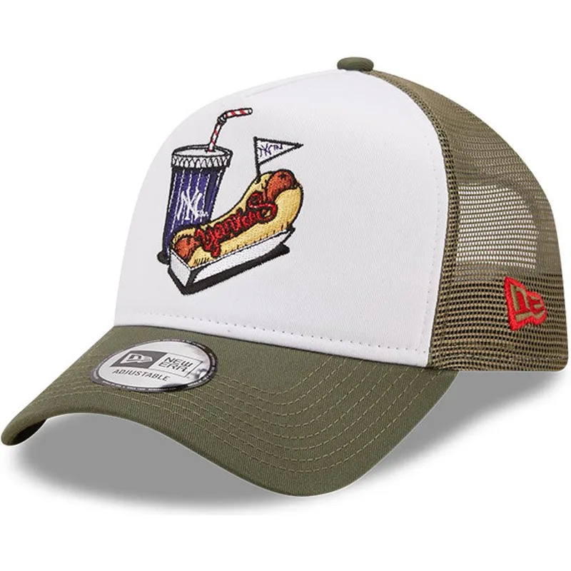 cepice-zaoblena-bila-snapback-a-frame-stadium-food-hot-dog-new-york-yankees-mlb-new-era cepice-zaoblena-bila-snapback-a-frame-stadium-food-hot-dog-new-york-yankees-mlb-new-era