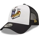 cepice-zaoblena-bila-snapback-a-frame-stadium-food-hot-dog-new-york-yankees-mlb-new-era