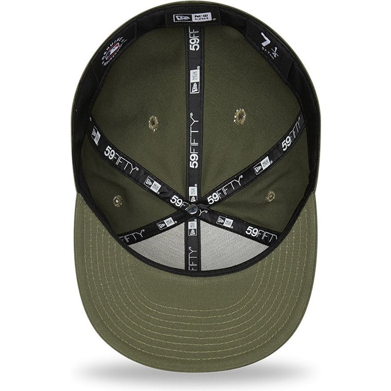new-era-flat-brim-59fifty-league-essential-new-york-yankees-mlb-green-fitted-cap