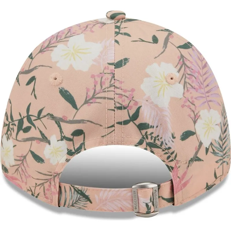 cepice-zaoblena-ruzova-nastavitelny-9forty-floral-los-angeles-dodgers-mlb-new-era