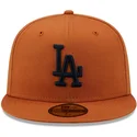 cepice-rovna-hneda-prilehava-59fifty-league-essential-los-angeles-dodgers-mlb-new-era