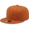 cepice-rovna-hneda-snapback-9fifty-league-essential-los-angeles-dodgers-mlb-new-era