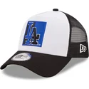 cepice-zaoblena-cerna-snapback-a-frame-team-patch-los-angeles-dodgers-mlb-new-era