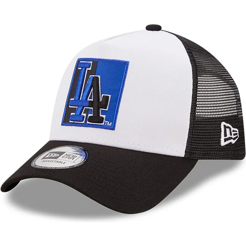cepice-zaoblena-cerna-snapback-a-frame-team-patch-los-angeles-dodgers-mlb-new-era
