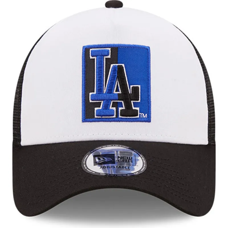 cepice-zaoblena-cerna-snapback-a-frame-team-patch-los-angeles-dodgers-mlb-new-era