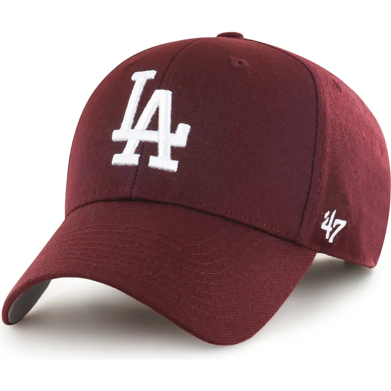 cepice-zaoblena-cervena-nastavitelny-mvp-los-angeles-dodgers-mlb-47-brand
