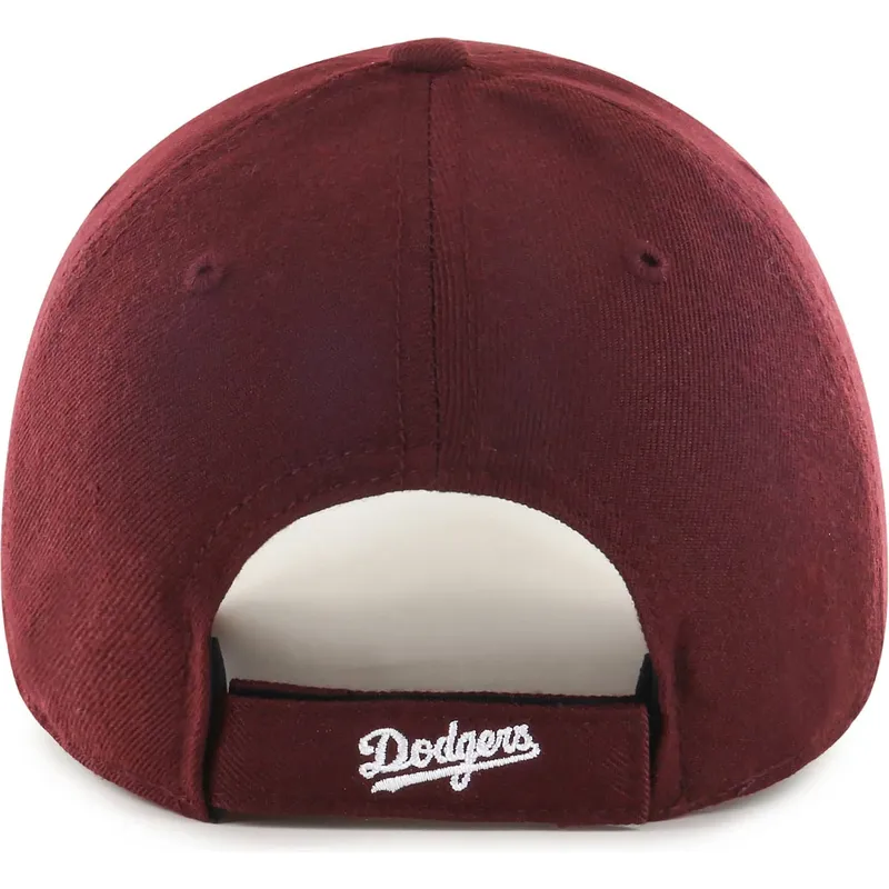 gebogene-verstellbare-weinrote-mvp-kappe-der-los-angeles-dodgers-mlb-von-47-brand