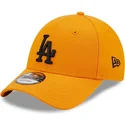 cepice-zaoblena-oranzova-nastavitelny-9forty-league-essential-los-angeles-dodgers-mlb-new-era