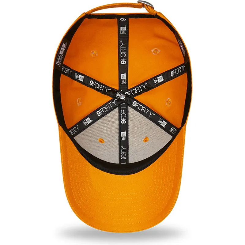 cepice-zaoblena-oranzova-nastavitelny-9forty-league-essential-los-angeles-dodgers-mlb-new-era