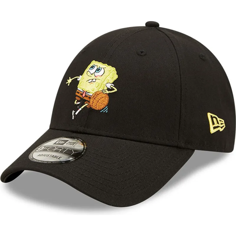 cepice-zaoblena-cerna-nastavitelny-9forty-sporty-spongebob-new-era