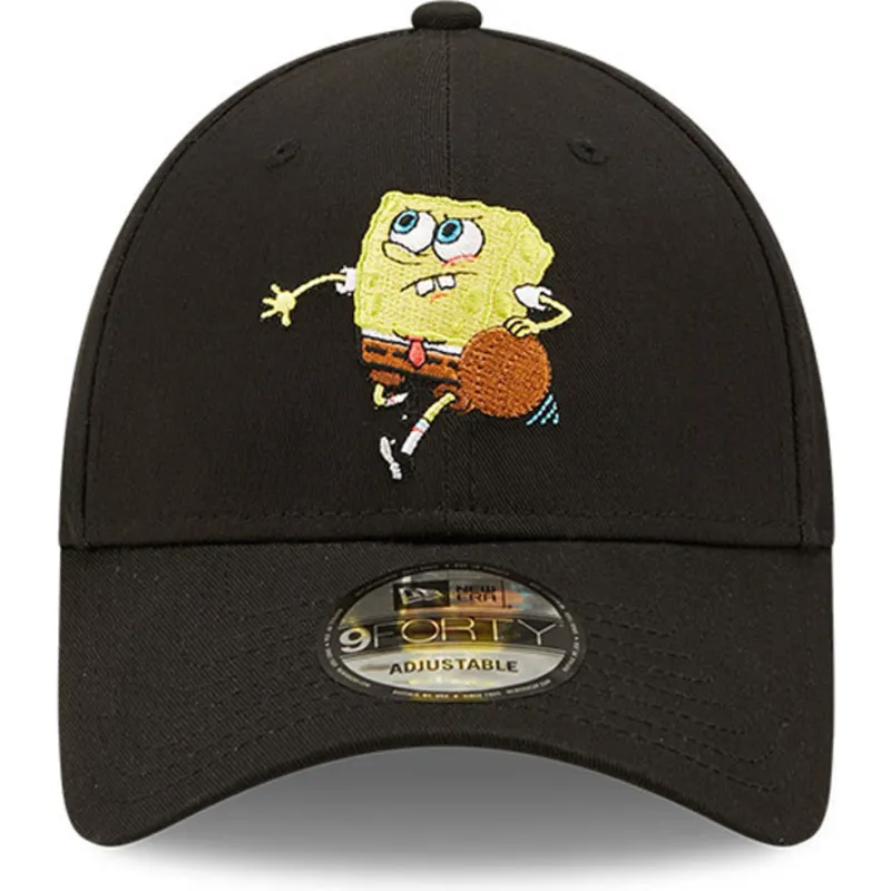 cepice-zaoblena-cerna-nastavitelny-9forty-sporty-spongebob-new-era