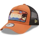 braune-trucker-kappe-hawaii-keauhou-a-frame-license-plate-von-new-era