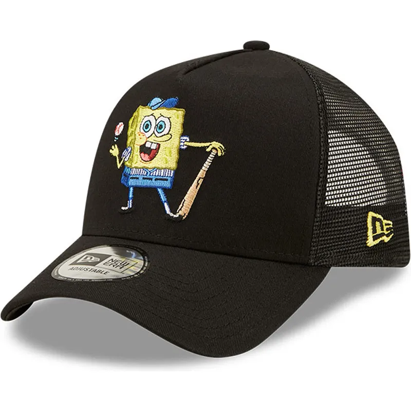 cepice-zaoblena-cerna-snapback-a-frame-sporty-spongebob-new-era cepice-zaoblena-cerna-snapback-a-frame-sporty-spongebob-new-era