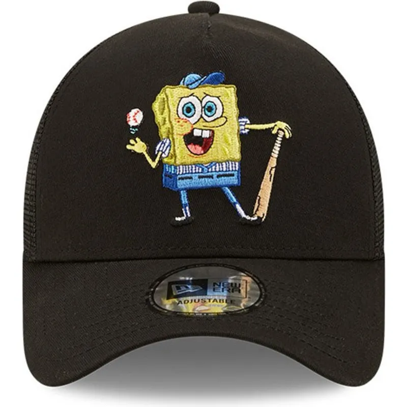 cepice-zaoblena-cerna-snapback-a-frame-sporty-spongebob-new-era cepice-zaoblena-cerna-snapback-a-frame-sporty-spongebob-new-era