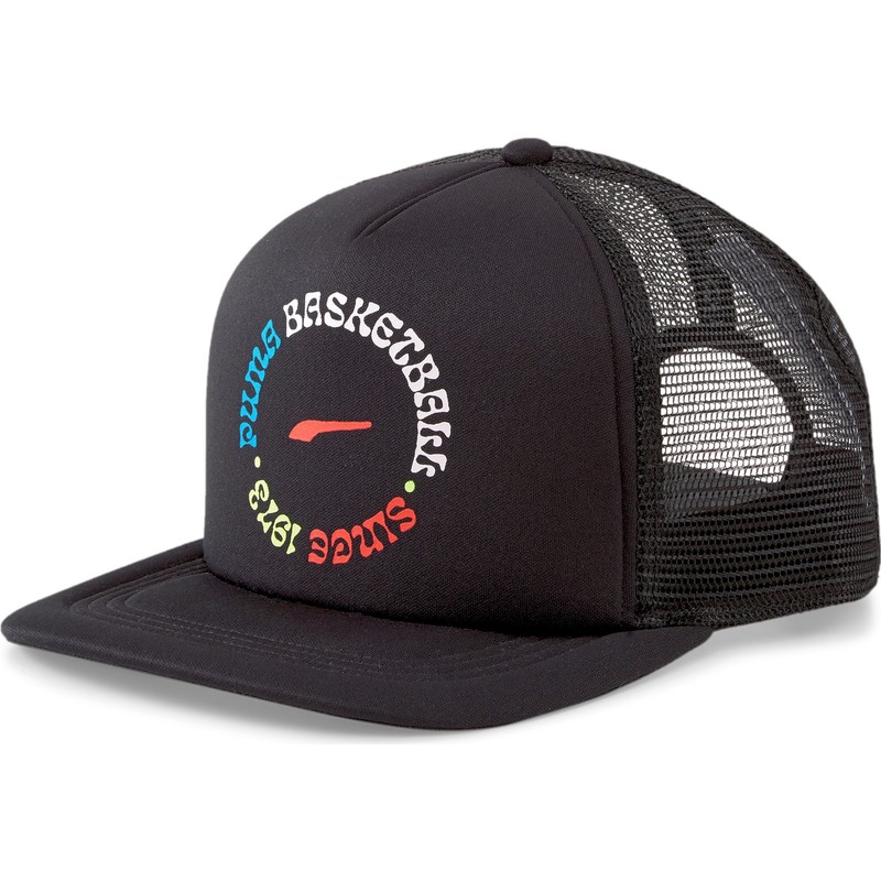 puma basketball flat brim cap