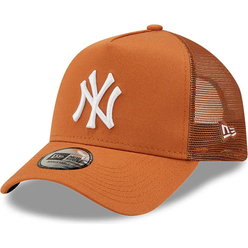 cepice-zaoblena-hneda-snapback-a-frame-tonal-mesh-new-york-yankees-mlb-new-era