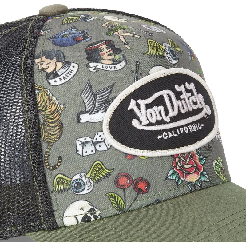 trucker-cap-grun-und-schwarz-tattoo-tat-k-von-von-dutch