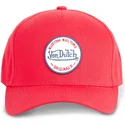 cepice-zaoblena-cervena-snapback-kustom-kulture-col-red1-von-dutch