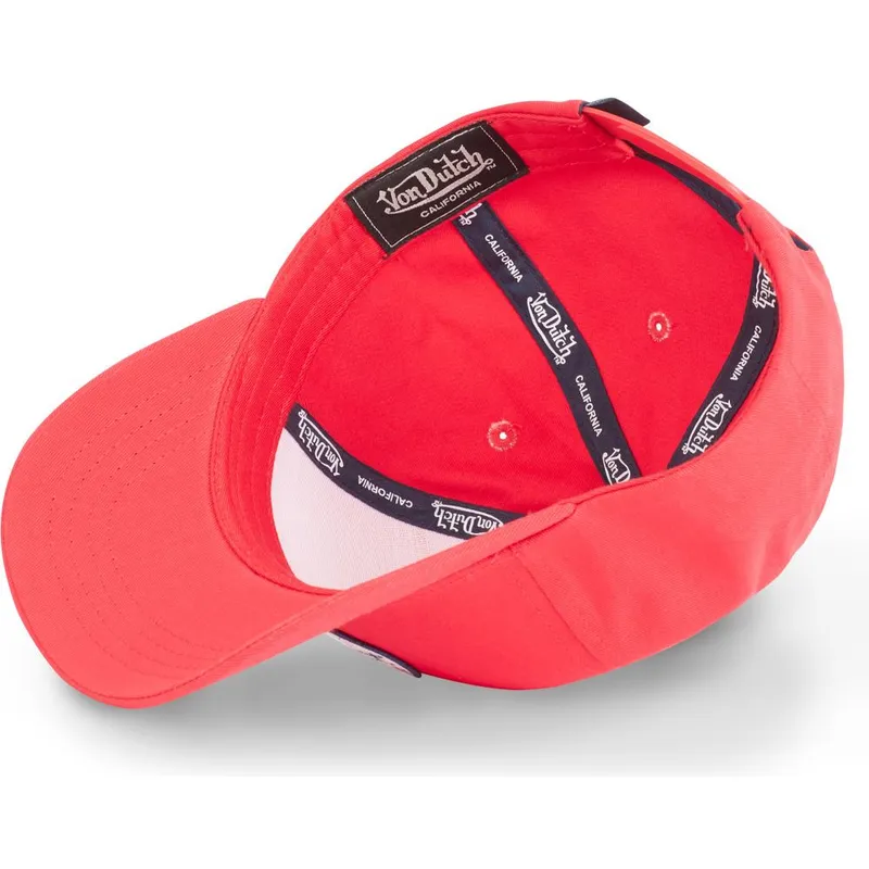 cepice-zaoblena-cervena-snapback-kustom-kulture-col-red1-von-dutch cepice-zaoblena-cervena-snapback-kustom-kulture-col-red1-von-dutch