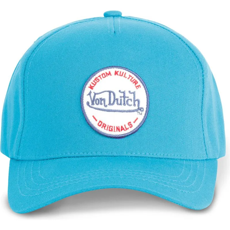 cepice-zaoblena-modra-snapback-kustom-kulture-col-dblu-von-dutch