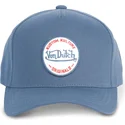 cepice-zaoblena-modra-snapback-kustom-kulture-col-ant-von-dutch