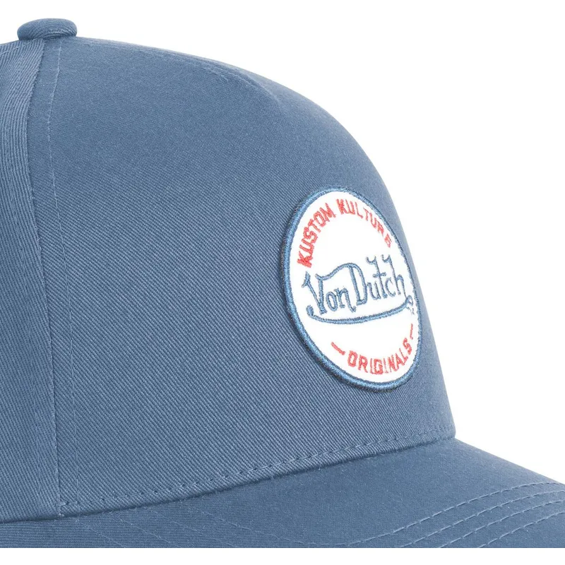 cepice-zaoblena-modra-snapback-kustom-kulture-col-ant-von-dutch