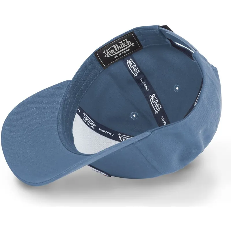 cepice-zaoblena-modra-snapback-kustom-kulture-col-ant-von-dutch