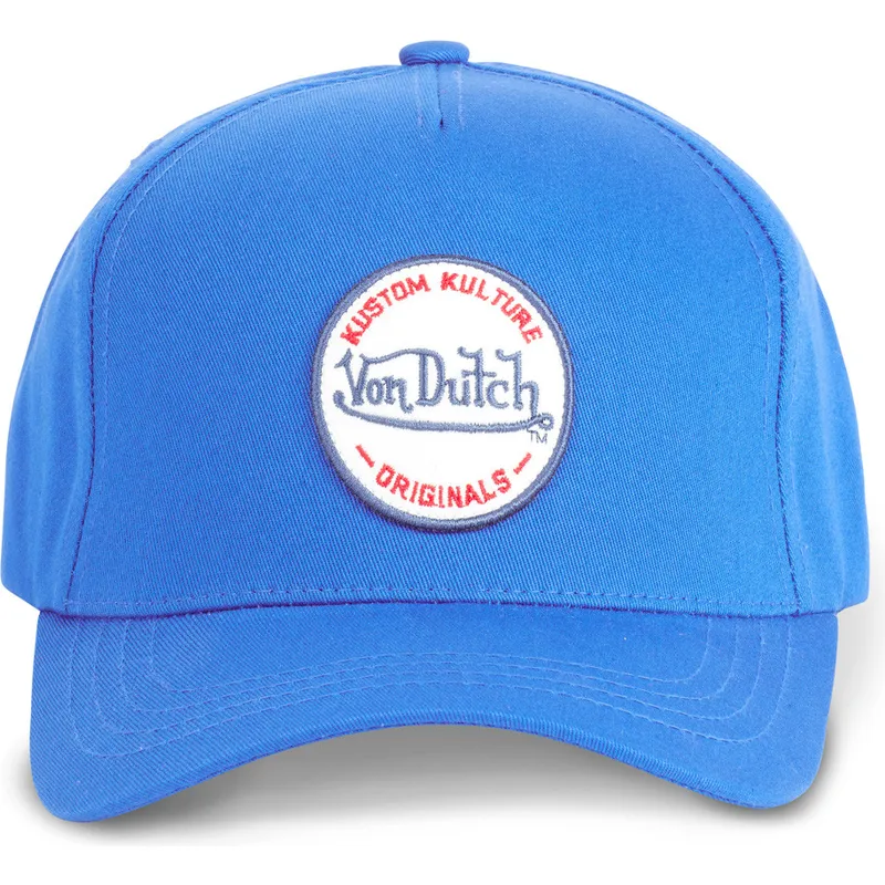 cepice-zaoblena-modra-snapback-kustom-kulture-col-rblu-von-dutch