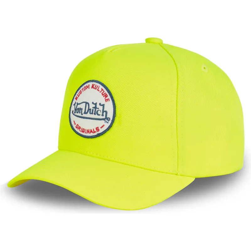 cepice-zaoblena-zluta-snapback-kustom-kulture-col-yel1-von-dutch cepice-zaoblena-zluta-snapback-kustom-kulture-col-yel1-von-dutch