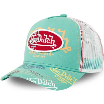 Cap zaoblená blue snapback Von Dutch